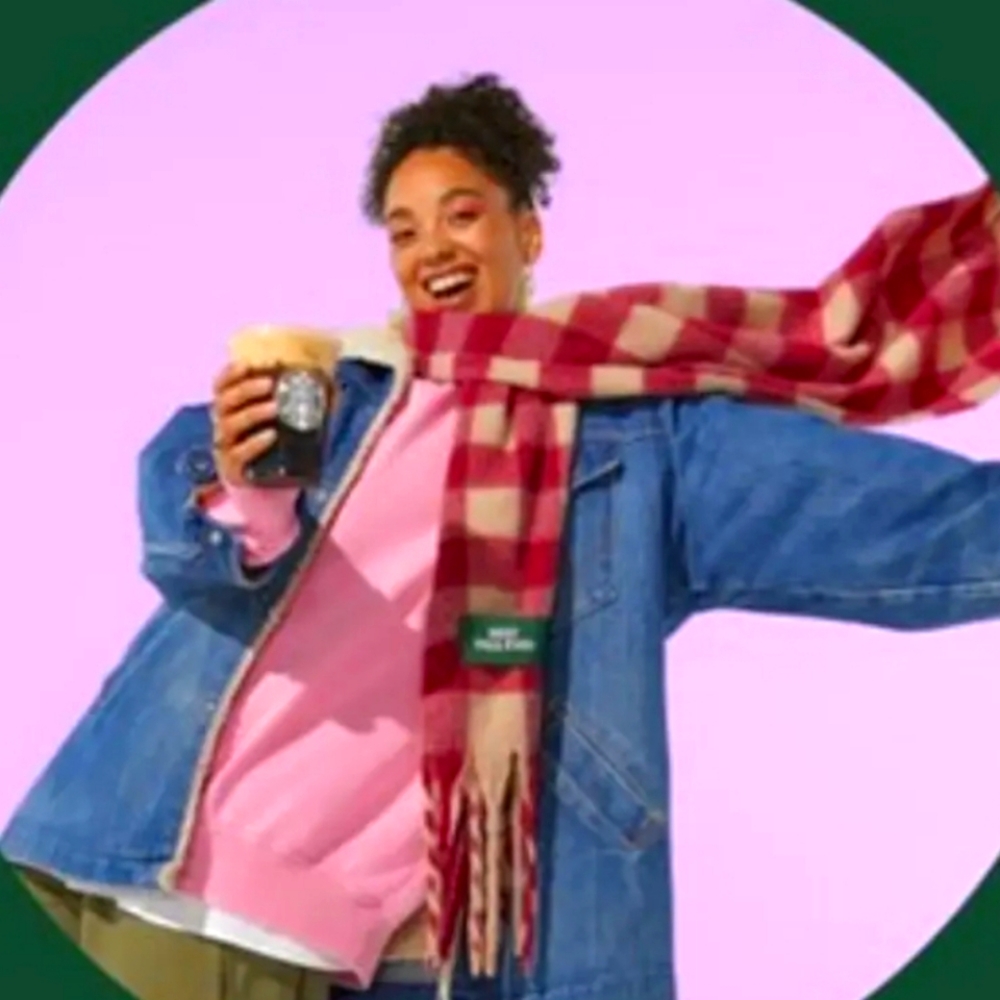 Starbucks scarf